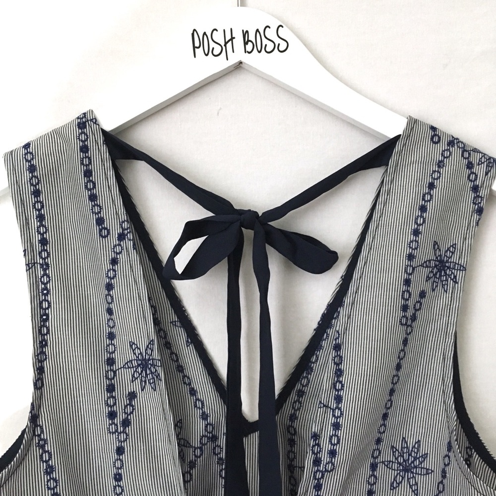 Nwt Bcbgeneration Stripe Romper - image 5